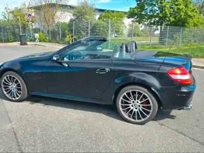 Brugt Mercedes SLK280 231 HK (169 kW) 2007 Sort Cabriolet