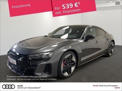 Grau Gebraucht 2022 Audi e-tron GT quattro Sport Limousine | 49.900 € (Guter Preis)