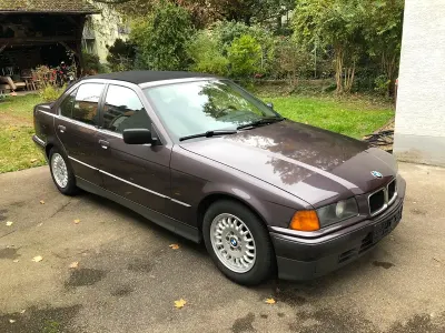Gebraucht BMW 316 99 PS (72 kW) 1994 Violet Cabrio