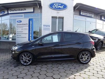 Gebraucht Ford Fiesta ST-Line 101 PS (74 kW) 2023 Obsidianschwarz metallic Kleinwagen