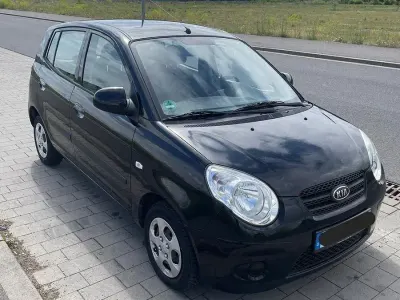 Gebraucht Kia Picanto Start 65 PS (47 kW) 2009 Schwarz Kleinwagen