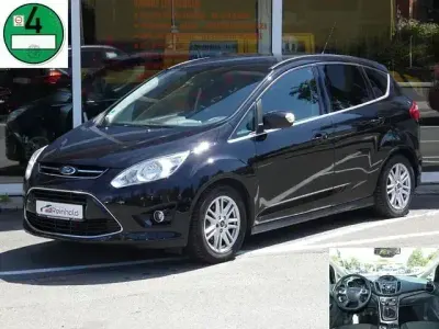 Gebraucht Ford C-MAX Titanium 125 PS (91 kW) 2014 Schwarz Van / Kleinbus