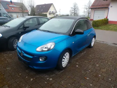 Gebraucht Opel Adam 100 PS (73 kW) 2015 Blau Kleinwagen
