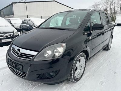 Gebraucht Opel Zafira 125 PS (91 kW) 2011 Schwarz Van / Kleinbus