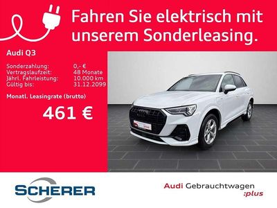 Gebraucht Audi Q3 Ambiente 245 PS (180 kW) 2022 Gletscherweiß metallic (metallic) SUV