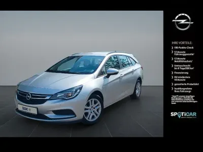 Gebraucht Opel Astra Edition 110 PS (80 kW) 2018 Silber Kombi