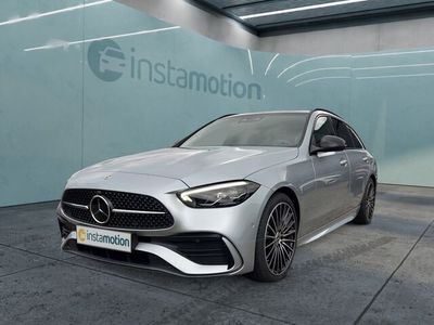 Gebraucht Mercedes C220 AMG line 200 PS (147 kW) 2022 Silber Kombi