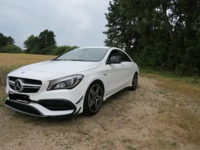 Gebraucht Mercedes CLA45 AMG AMG 481 PS (353 kW) 2017 Weiß Coupé