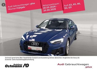 Gebraucht Audi A5 Sportback S-Line 163 PS (119 kW) 2024 Blau Kleinwagen