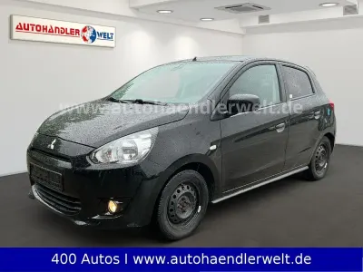Gebraucht Mitsubishi Space Star 80 PS (58 kW) 2014 Schwarz Van / Kleinbus