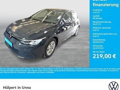 Usata VW Golf VIII Life 131 CV (96 kW) 2022 Grigio Berlina