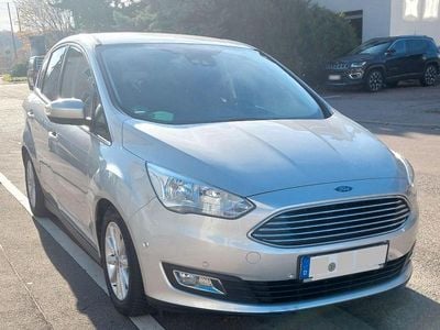 Gebraucht Ford C-MAX Titanium 125 PS (91 kW) 2017 Silber Van / Kleinbus