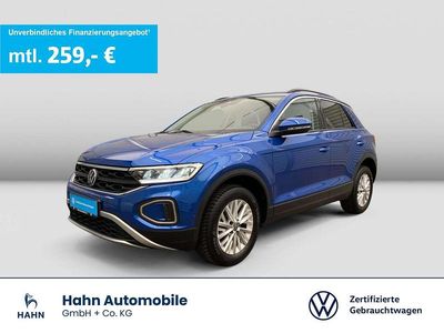 Gebraucht VW T-Roc Life 150 PS (110 kW) 2024 Blau SUV