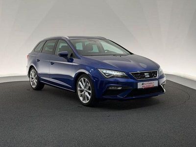 Usata Seat Leon ST FR 131 CV (96 kW) 2019 Blu Station wagon