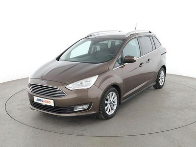 Braun Gebraucht 2015 Ford Grand C-Max Titanium Van / Kleinbus | 10.110 € (Fairer Preis)