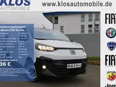 Neu Fiat Scudo 144 PS (105 kW) 2025 Weiß Van