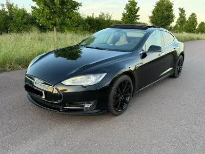 Gebraucht Tesla Model S 309 kW (421 PS) 2013 Weiß Kleinwagen