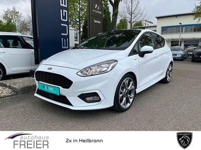 Usata Ford Fiesta ST-Line 125 CV (91 kW) 2018 Bianco Utilitaria