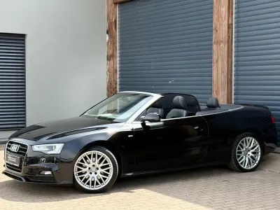 Gebraucht Audi A5 Cabriolet S-Line 190 PS (139 kW) 2016 Schwarz Cabrio