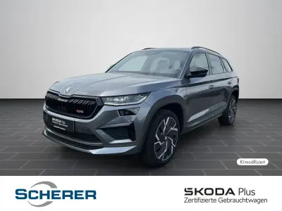 Gebraucht Skoda Kodiaq RS 245 PS (180 kW) 2023 Graphitegrau metallic (metallic) SUV