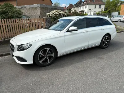 Brugt Mercedes E220 Avantgarde 194 HK (142 kW) 2019 Hvid Stationcar