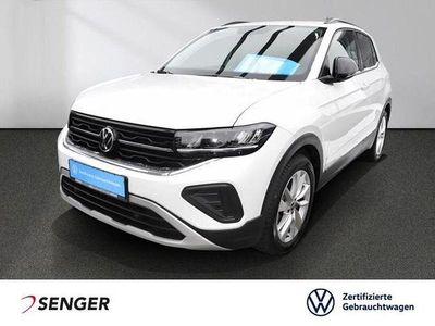 Pure white Gebraucht 2025 VW T-Cross Goal SUV | 21.380 € (Fairer Preis)