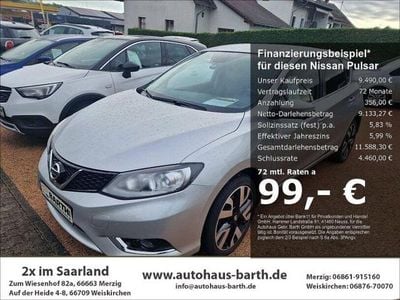 Second-hand Nissan Pulsar Tekna 116 CP (85 kW) 2017 Argintiu Berlinǎ