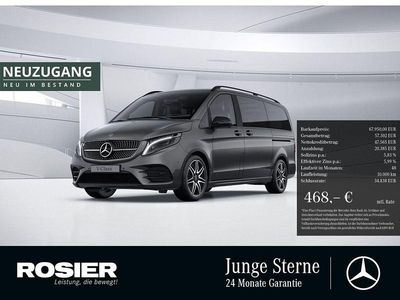 Gebraucht Mercedes V300 AMG line 237 PS (174 kW) 2022 Grau / graphitgrau Van / Kleinbus