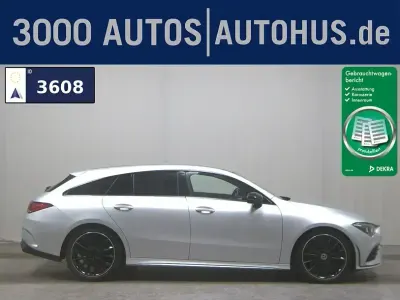 Gebraucht Mercedes CLA250 Shooting Brake AMG line 224 PS (164 kW) 2021 Silber Kombi