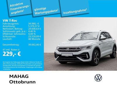 Gebraucht VW T-Roc R 300 PS (220 kW) 2024 Weiß SUV
