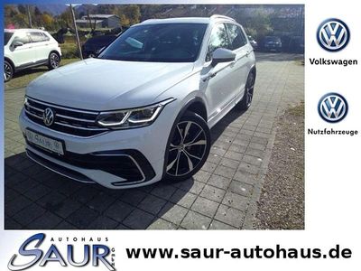 Pure white Gebraucht 2020 VW Tiguan R-line SUV | 33.899 € (Fairer Preis)
