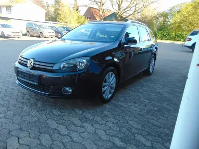 Gebraucht VW Golf VII Style 105 PS (77 kW) 2012 Schwarz Kombi