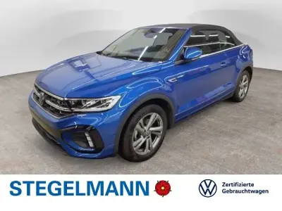 Brugt VW T-Roc Cabriolet R-line 150 HK (110 kW) 2025 Blå Cabriolet