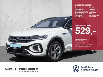 Gebraucht VW T-Roc R-line 190 PS (139 kW) 2023 Schwarz SUV