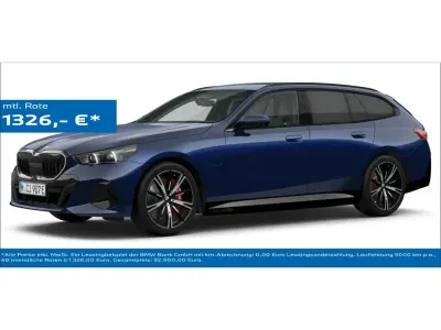 Neu BMW 550e M Sport 489 PS (359 kW) 2026 Blau Kombi