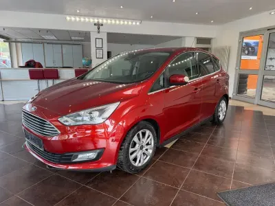 Begagnad Ford C-MAX Titanium 150 HK (110 kW) 2015 Röd Minibuss