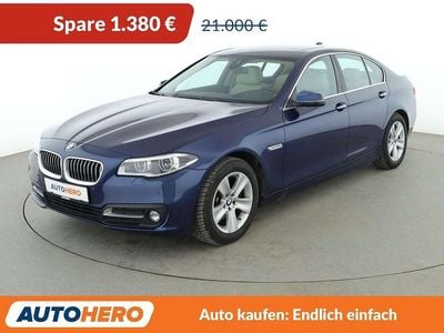 Usata BMW 520 Performance 190 CV (139 kW) 2016 Blu Berlina