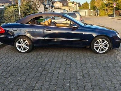 Gebraucht Mercedes CLK200 Avantgarde 184 PS (135 kW) 2007 Blau Cabrio