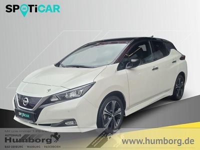 Usata Nissan Leaf Tekna 160 kW (218 CV) 2021 Bianco Utilitaria