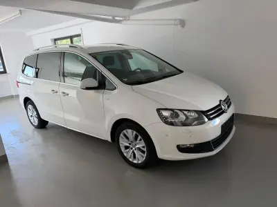 Gebraucht VW Sharan Life 177 PS (130 kW) 2014 Weiß Van / Kleinbus