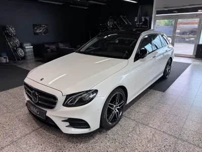 Gebraucht Mercedes E220 AMG line 194 PS (142 kW) 2019 Weiß Limousine