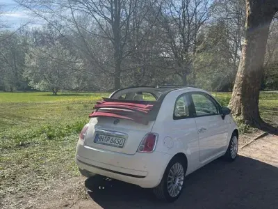 Używany Fiat 500C Pop Star 69 KM (50 kW) 2011 Biały Kabriolet