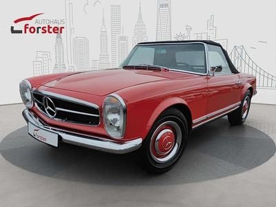 Gebraucht Mercedes 230 150 PS (110 kW) 1964 Signalrot Cabrio