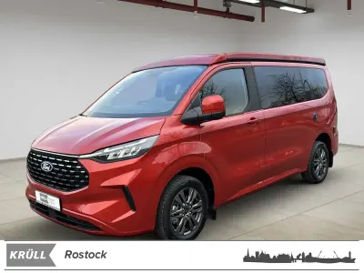 Neu Ford Tourneo Custom Titanium 170 PS (125 kW) 2025 Rot Van