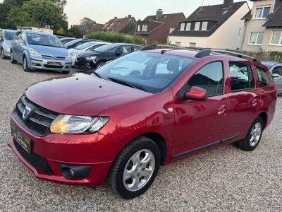 Gebraucht Dacia Logan MCV Prestige 90 PS (66 kW) 2014 Rot Kombi