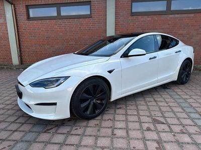 Gebraucht Tesla Model S Plaid 759 kW (1033 PS) 2023 Weiß Kleinwagen