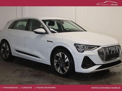 Gebraucht Audi e-tron S-Line 230 kW (313 PS) 2022 Gletscherweiã metallic SUV