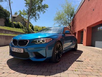Begagnad BMW M2 Performance 370 HK (272 kW) 2017 Blå Sportkupé