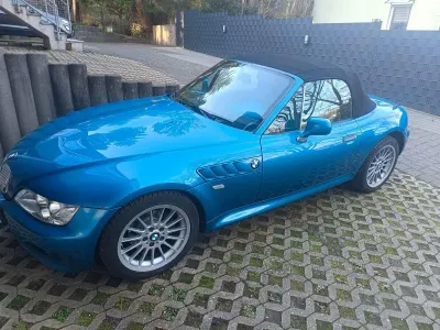 Brugt BMW Z3 Performance 140 HK (102 kW) 1997 Blå Cabriolet