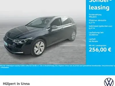 Gebraucht VW Golf VIII Style 130 PS (95 kW) 2024 Schwarz Limousine